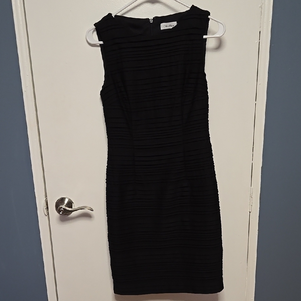 Calvin Klein Black Sleeveless Dress